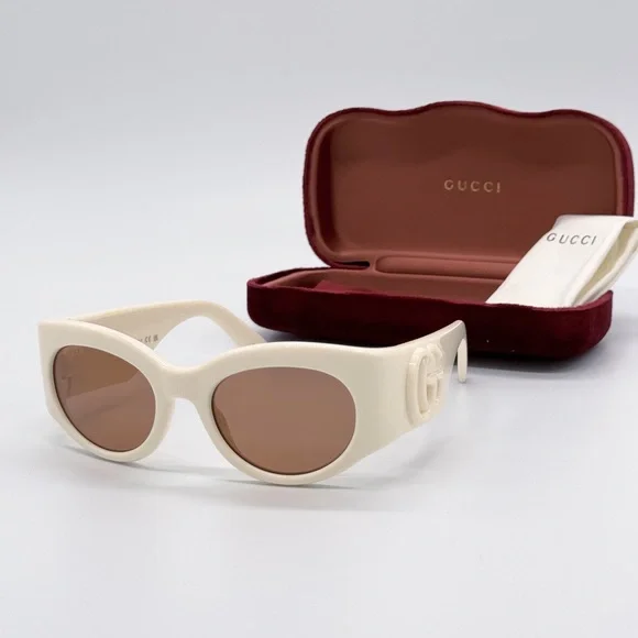 NEW GG1544S 004 GUCCI BEIGE BROWN WOMEN SUNGLASSES GUCCI GG 1544S 004 Sunglasses